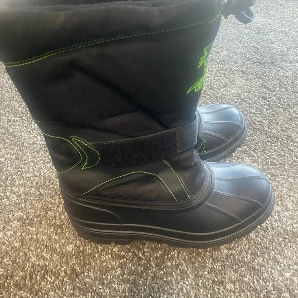 Arctic Cat Snowmobile Winter Snow Boots Big Kids Size 4/ Women’s 5.5 Pull On - Picture 7 of 9
